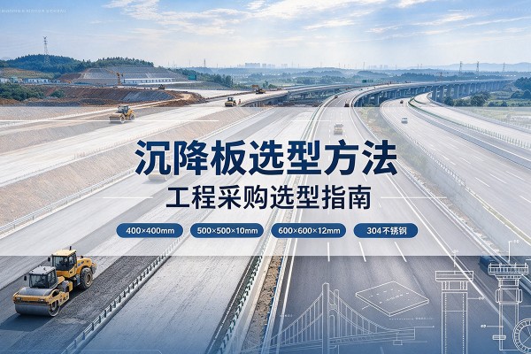隆昌沉降板选择方法