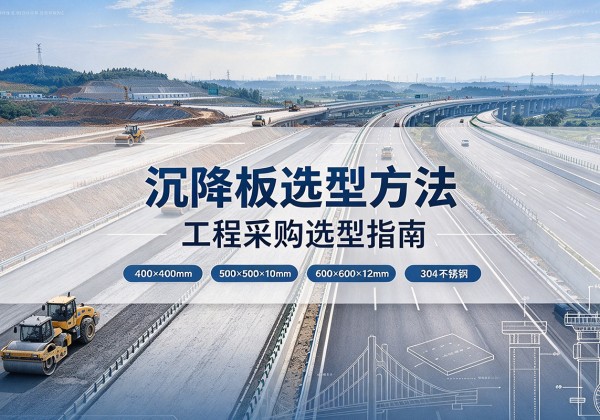 隆昌沉降板选择方法
